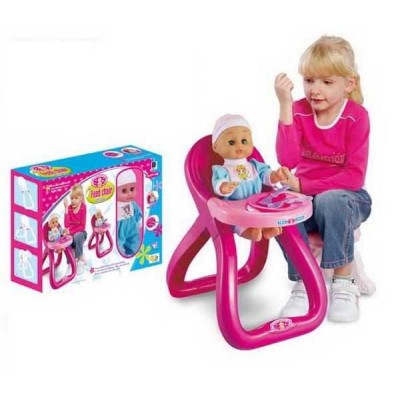 Silla de bebé con muñeca Silla para bebé