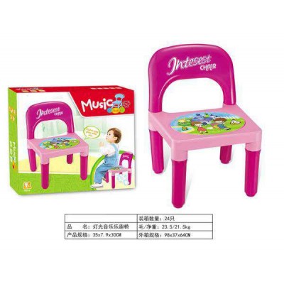 Silla de bebé con luz，música Silla para bebé