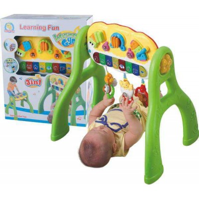 Guanghongyi toy for kids baby gym with light and music latest play mat baby gym