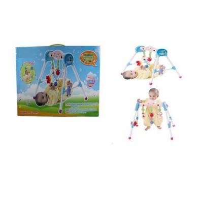 baby good quality toy Baby gym with music plastic baby play mat baby gym