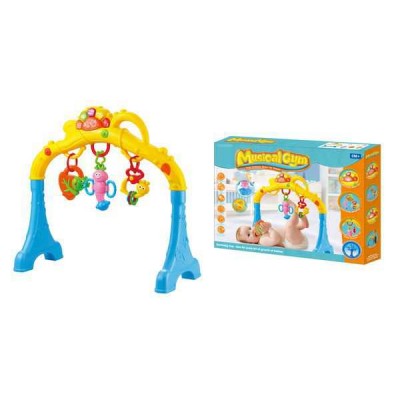 baby 2018 hot selling Baby gym with music wholesale baby play mat baby gym
