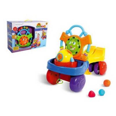 baby kids toy learning walker with light and music(yellow/blue) plastic baby walker baby walker