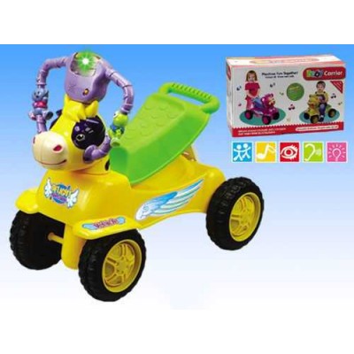 excellent toy factory for kids Learning walker with light,music(cattle) baby walker toy factory baby walker