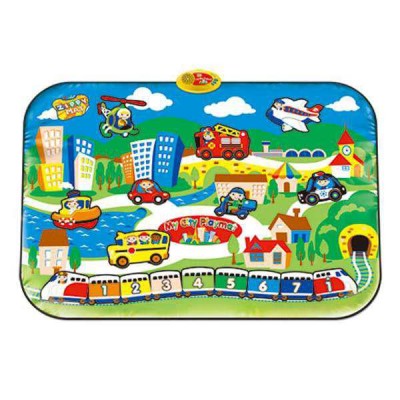 funny toy for kids Music carpet with sound(traffic) latest play mat baby music carpet