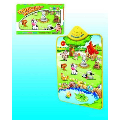 baby Music carpet(farm) new toy play mat baby music carpet