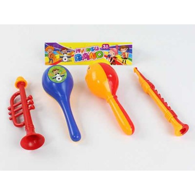 Campana de bebé(4 pcs) panderetas y tambores de bebé