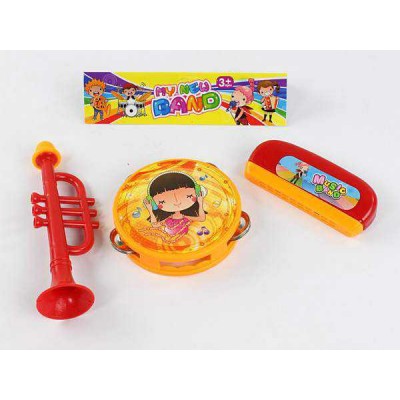 Campana de bebé(3 pcs) panderetas y tambores de bebé