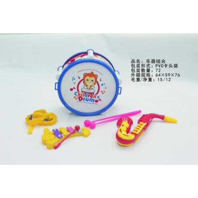 kid toy for kids Baby bell(Organ,Sax,Cartoon drum) hot baby tambourines baby tambourines and drums