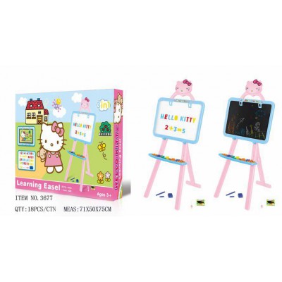 2018 Learning easel(KTcat) wholesale drawing board drawing board toy with letters