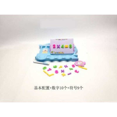 excellent educational toy Drawing board with numbers(train) latest magnetic drawing board drawing board toy with letters