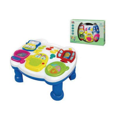 new educational toy learning desk with light and music educational toy learning desk