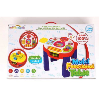 wholesale manager Learning desk with light,music kids learning table learning desk