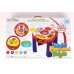 wholesale manager Learning desk with light,music kids learning table learning desk