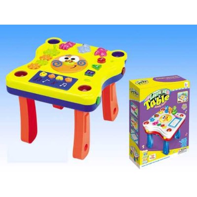 promotional Learning desk with light,music kids learning table learning desk