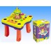 2018 hot selling Learning desk with light,music funny baby foot game table learning desk