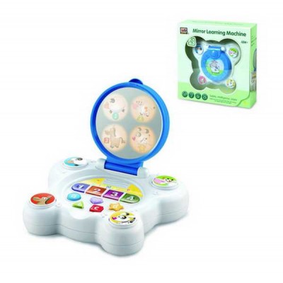 2018 cartoon learning machine with light and music (mirror) kids educational toy learning machine