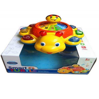 newest product Cartoon learning machine with light,sound(tortoise) learning toy for kids learning machine