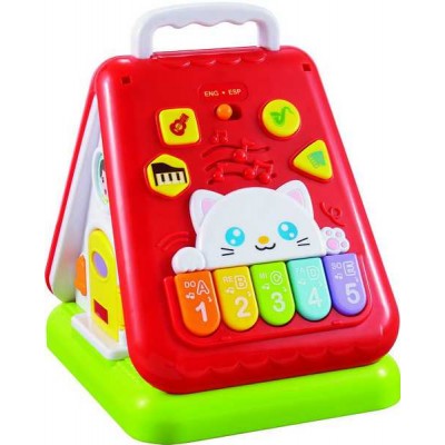 on sale Cartoon learning machine with music,sound(house) kids educational toy learning machine